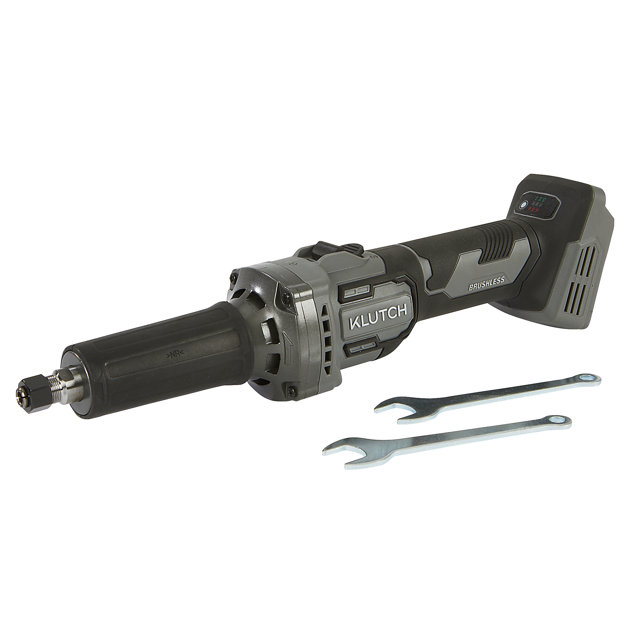 Klutch 1/4in. Die Grinder, KLiQ 20V, 26,000 RPM, Brushless, Cordless, Bare Tool